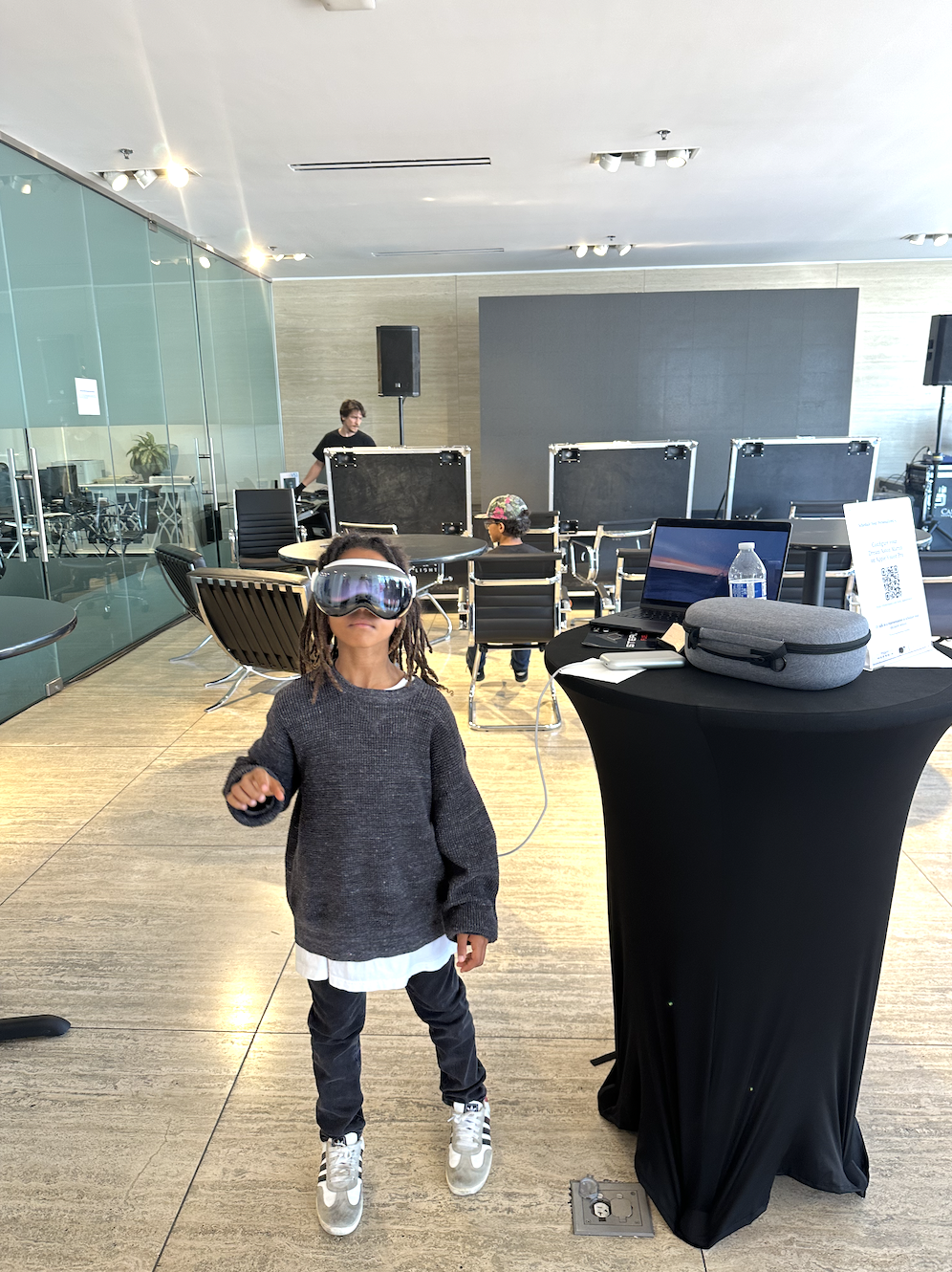 Prakshal Jain showcasing Chimera at F1 Watch Party | Aston Martin Los Gatos